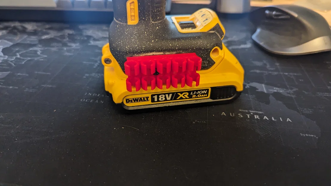 Khay gắn mũi vít 3D cho máy khoan pin DeWalt (Tiện lợi, Gọn gàng) - Image 4