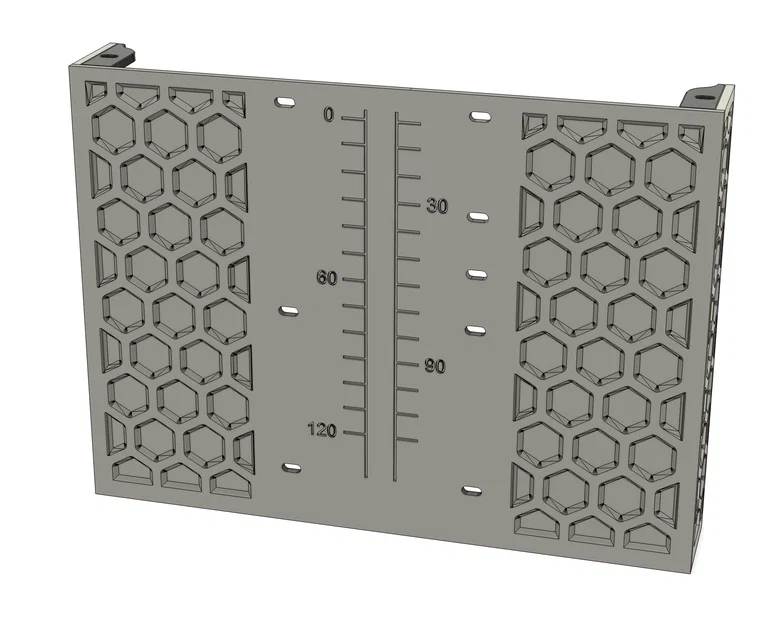 Ốp hông khoang điện tử họa tiết hex + mid panel hex cho Voron Zero - Image 2