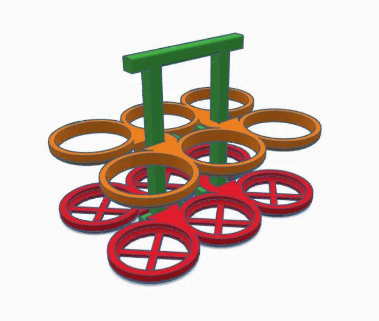 Tay xách 6 ngăn cho lon nước ngọt hoặc bình sữa - Image 6