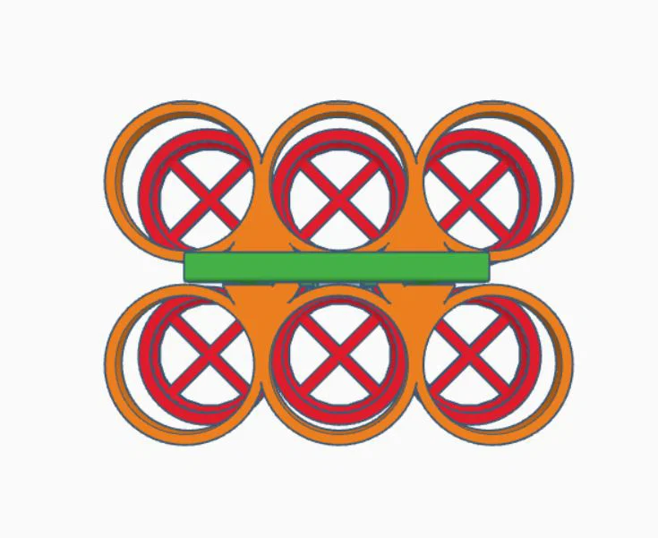 Tay xách 6 ngăn cho lon nước ngọt hoặc bình sữa - Image 7