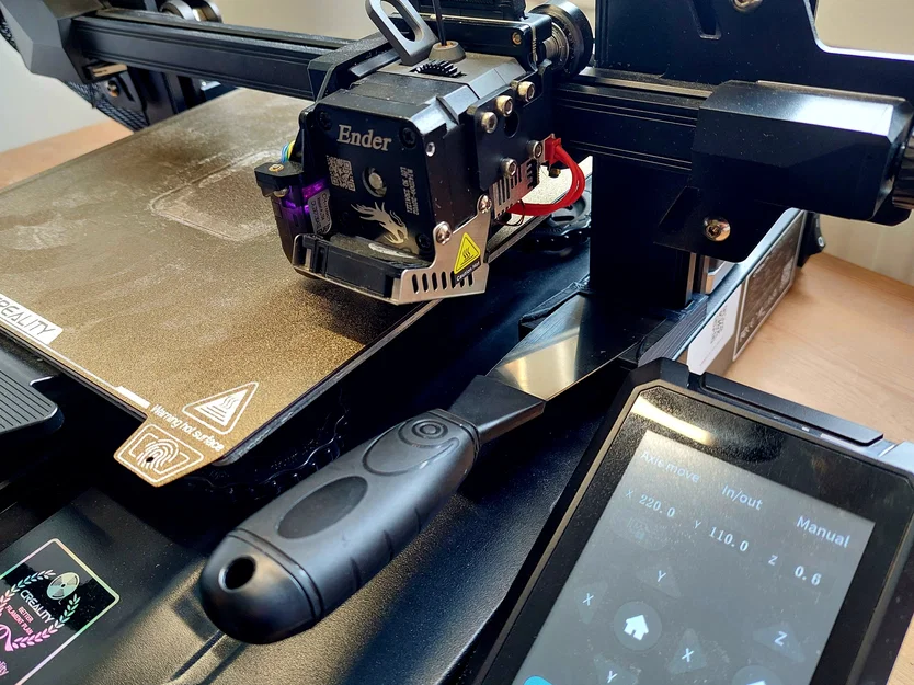 Giá Treo Dao Cạo Bàn In cho Ender 3 S1 Pro (Scraper Holder Ender 3 S1 Pro) - Image 1
