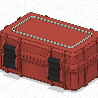 Hộp rugged xếp chồng (Parametric)