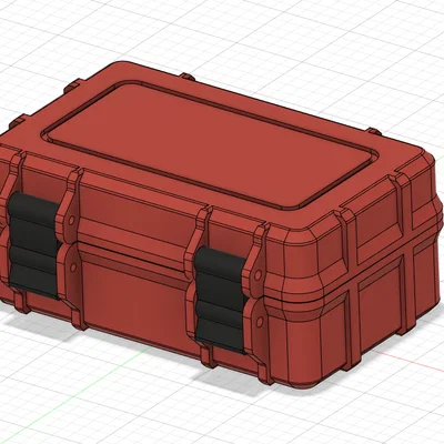 Hộp rugged xếp chồng (Parametric)