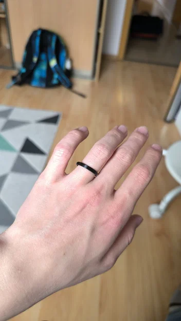 Mẫu Nhẫn 3D Đơn Giản Đường Kính 19mm - Image 2