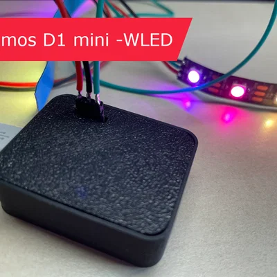 Vỏ cho Wemos D1 mini ESP8266 - WLED