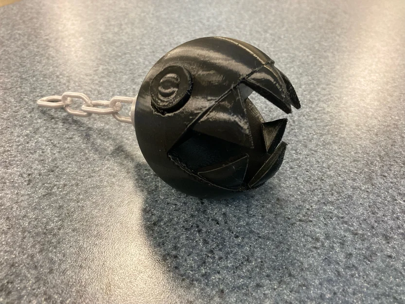 Mô hình Chain Chomp in 3D – Vật trang trí Mario cực chất - Image 1