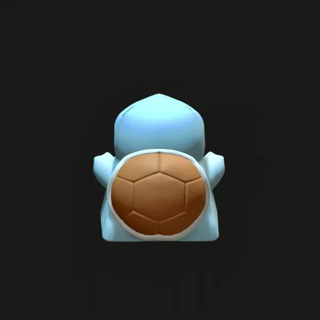 Squirtle Keycap Nº0007 - Nút bàn phím Pokemon dễ thương cho bàn phím cơ - Image 6