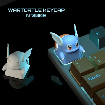 Mô hình Wartortle Keycap Nº0008 - Phụ kiện bàn phím cơ cực chất