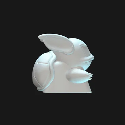 Mô hình Wartortle Keycap Nº0008 - Phụ kiện bàn phím cơ cực chất