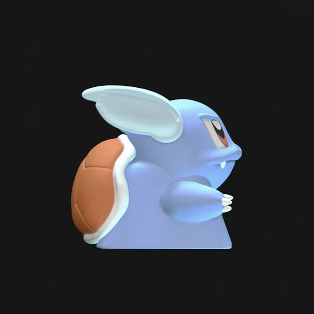 Mô hình Wartortle Keycap Nº0008 - Phụ kiện bàn phím cơ cực chất - Image 7