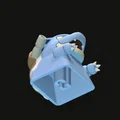Keycap Blastoise (BLASTOISE KEYCAP Nº0009) độc đáo cho bàn phím cơ - Thumbnail 7