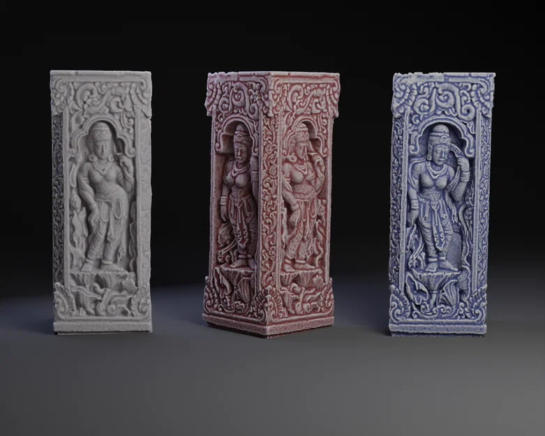 Shiva và Parvati. Cột - Image 1