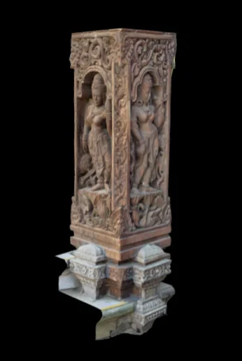 Shiva và Parvati. Cột - Image 2