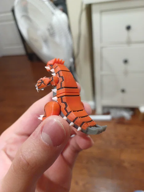 Mô hình Pokémon Groudon đa sắc in 3D cực chi tiết và ấn tượng - Image 4