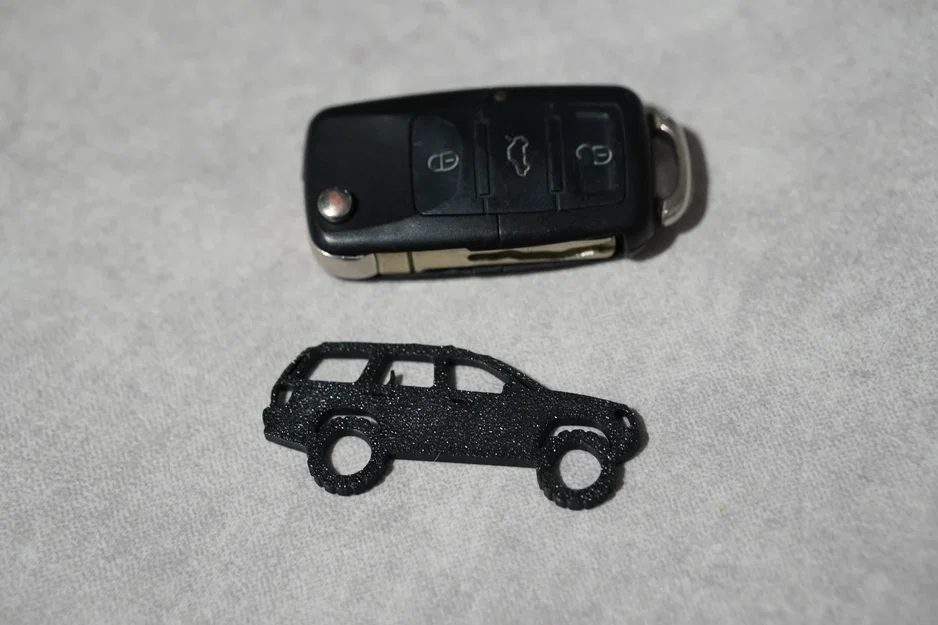 Móc khóa hình Jeep Grand Cherokee in 3D độc đáo - Image 1