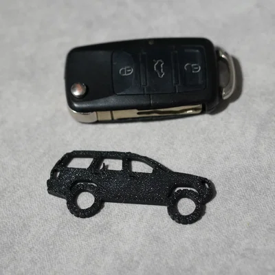 Móc khóa hình Jeep Grand Cherokee in 3D độc đáo