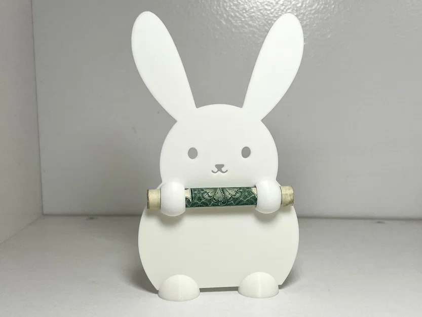 Money Bunny - Mô hình thỏ giữ tiền in 3D dễ thương cho lễ Phục sinh - Image 2