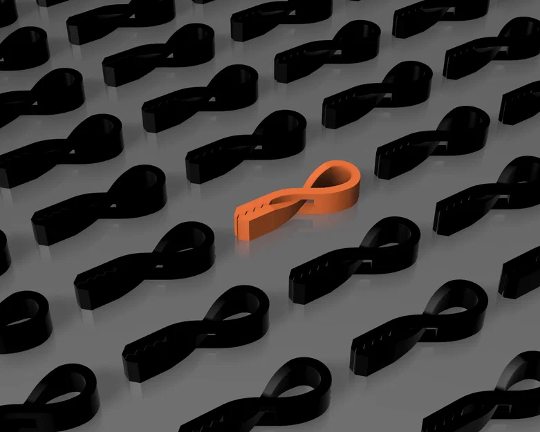 Bag Clip v2 (Kẹp miệng túi) – phiên bản dài hơn, dễ mở/đóng - Image 1