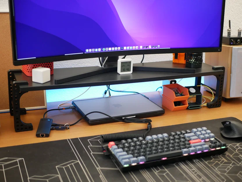 Giá kê đơn giản / giá kê màn hình (Simple stand / monitor stand) - Image 1