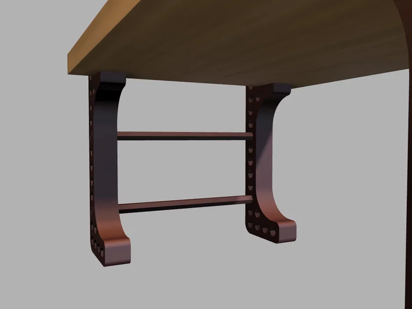 Giá kê đơn giản / giá kê màn hình (Simple stand / monitor stand) - Image 2