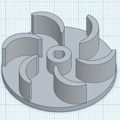 Cánh quạt thay thế (Impeller) cho máy bơm Jebao 2500