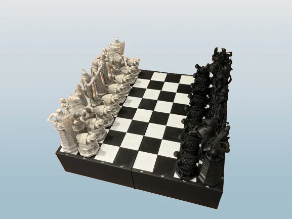Hộp cờ vua Harry Potter (chess box Harry Potter) - Image 1