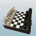 Hộp cờ vua Harry Potter (chess box Harry Potter) - Thumbnail 1