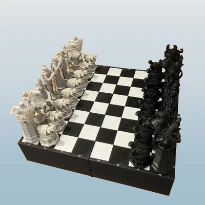 Hộp cờ vua Harry Potter (chess box Harry Potter)