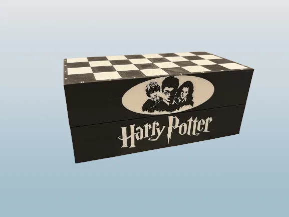 Hộp cờ vua Harry Potter (chess box Harry Potter) - Image 2