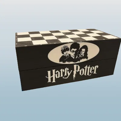 Hộp cờ vua Harry Potter (chess box Harry Potter)