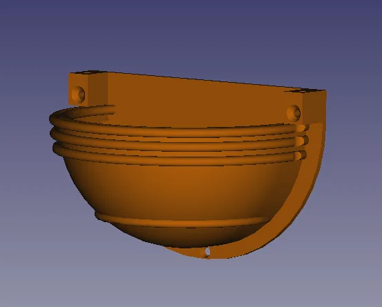 Mô hình tổ chim én (Swallow Nest) in 3D treo tường cho sân vườn - Image 2