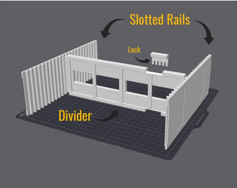 Vách ngăn ngăn kéo điều chỉnh (Adjustable Drawer Divider) - Image 3