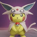 Mô hình 3D Pikachu hóa trang Eeveelutions siêu đáng yêu - Thumbnail 5