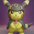 Mô hình 3D Pikachu hóa trang Eeveelutions siêu đáng yêu - Thumbnail 6