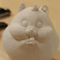 Móc khóa chú chuột hamster béo 3D siêu đáng yêu - Thumbnail 1