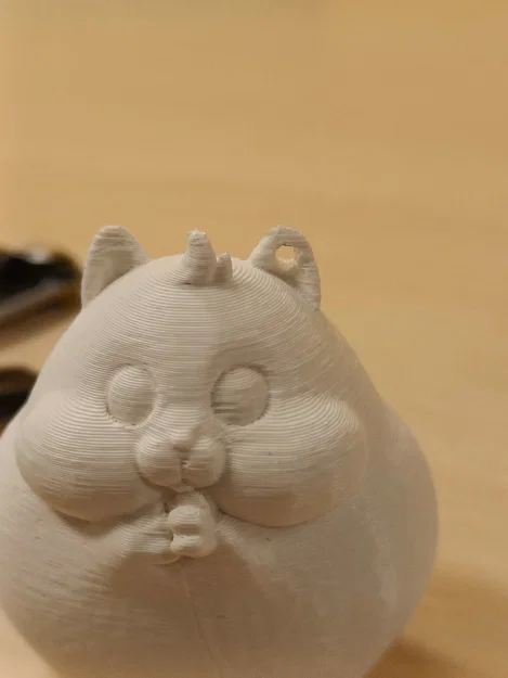 Móc khóa chú chuột hamster béo 3D siêu đáng yêu - Image 2