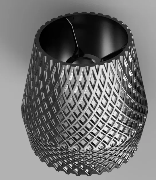 Chụp đèn / Lampshade double twistet - Image 1