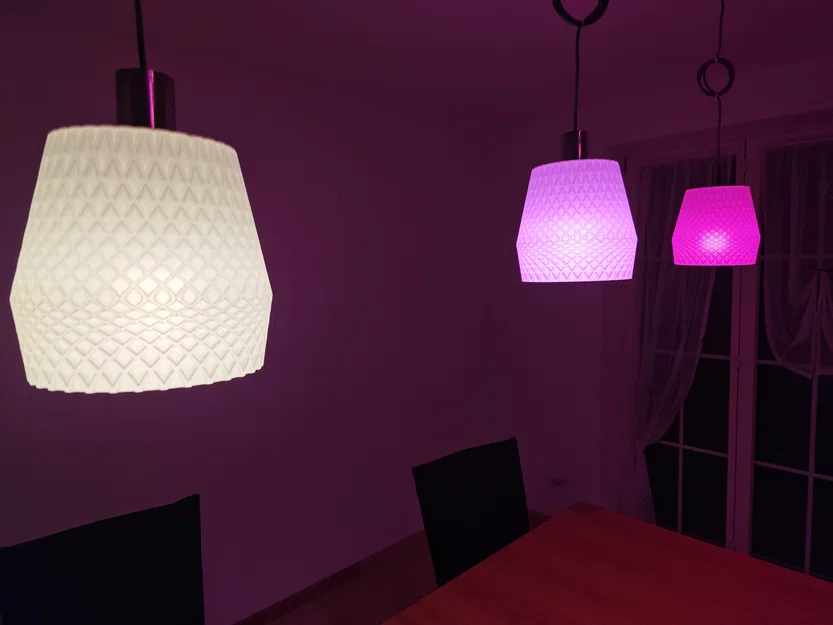 Chụp đèn / Lampshade double twistet - Image 4