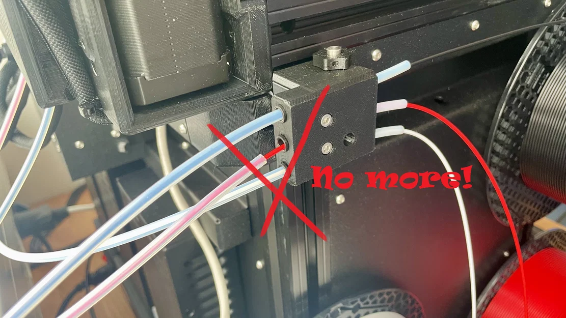 Kẹp Khóa Ống PTFE Cho Máy In 3D Prusa XL (Phụ Kiện Nâng Cấp) - Image 1