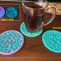 Lót ly Voronoi “Coaster coaster” - Thumbnail 1