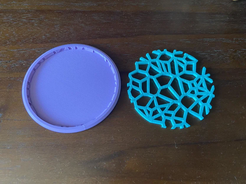 Lót ly Voronoi “Coaster coaster” - Image 2