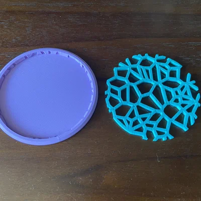 Lót ly Voronoi “Coaster coaster”