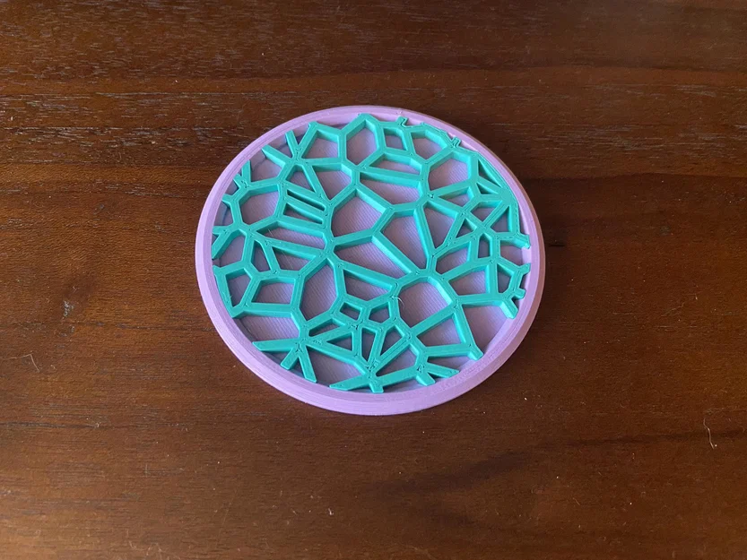 Lót ly Voronoi “Coaster coaster” - Image 3