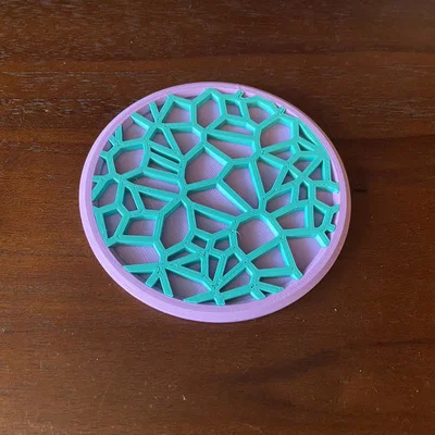 Lót ly Voronoi “Coaster coaster”