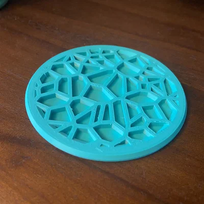 Lót ly Voronoi “Coaster coaster”