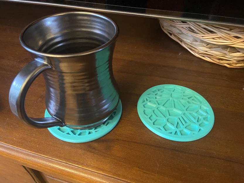 Lót ly Voronoi “Coaster coaster” - Image 8