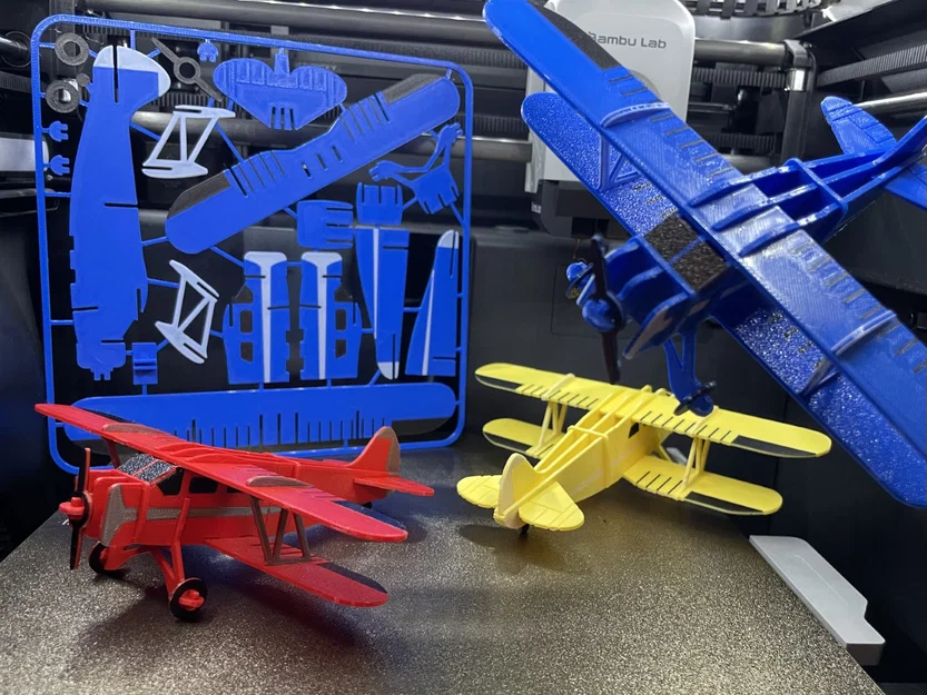 Kit Card Máy Bay Hai Tầng (Waco YKS-6) - Image 1