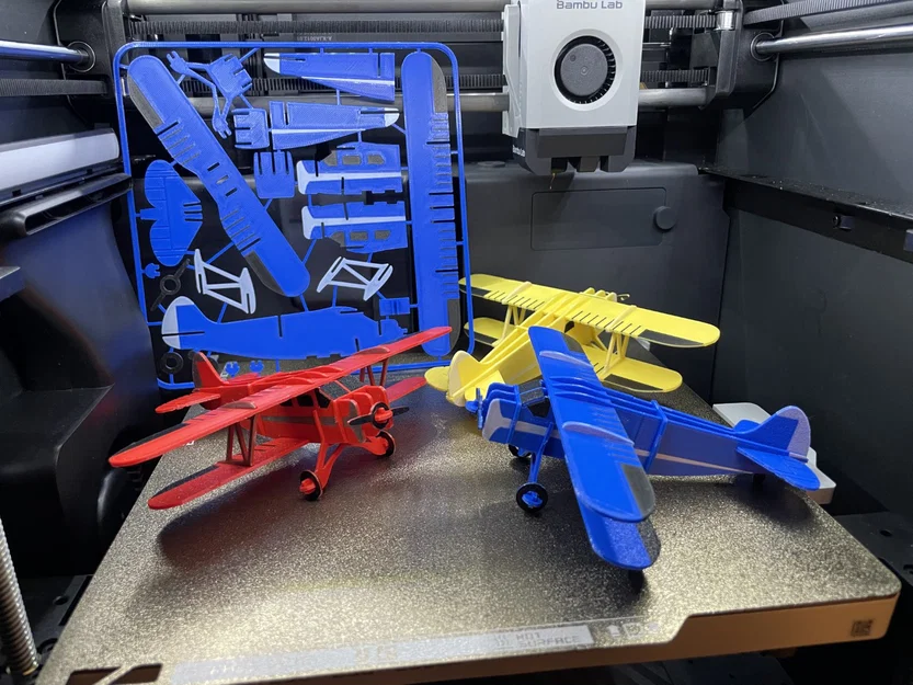 Kit Card Máy Bay Hai Tầng (Waco YKS-6) - Image 8