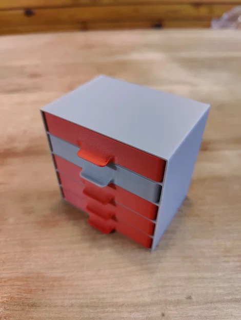 Storage Drawer Box S - Hộp đựng đồ đa năng, in 3D không cần support - Image 4