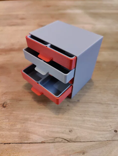 Storage Drawer Box S - Hộp đựng đồ đa năng, in 3D không cần support - Image 5